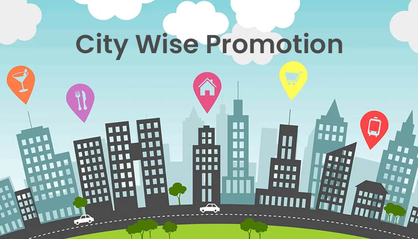 City Wise Promotion in Delhi